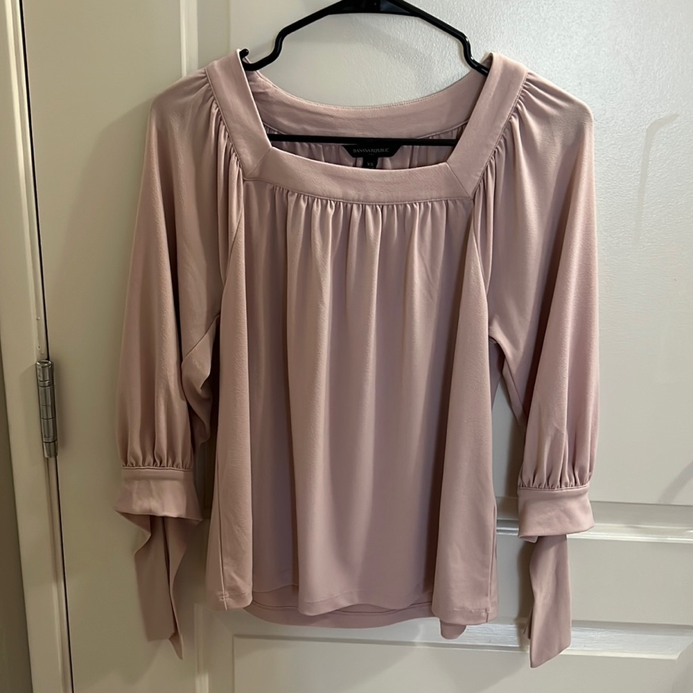 Banana Republic pink top